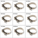 1 PC New Stainless Steel Hose Clamps T Bolt Exhaust Pipe Clip Sealing Welding Marine Clip Repair Tool Hardware Accessories