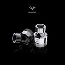 Bykski Granzon Fittings 4pcs/Lot , Adaptor G1/4 Rotary Connector Revolvable for PC Water Cooling System , GD-SK GD-X GD-90 GD-45