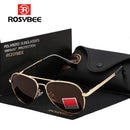 Kleine polarisierte Flieger-UV400-Sonnenbrille Klassische Piloten-54mm-Marken-Oculos De Sol für Jungen und Mädchen Kinder-Sonnenbrille Originalverpackung