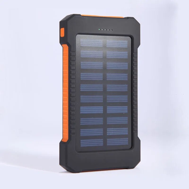 For Xiaomi Solar Power Bank 10000mAh External Battery Fast Charging waterproof Powerbank With SOS Flashlight Poverbank