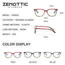 Blue Light Blocking Reading Glasses Anti Eyestrain Computer Reader Eyewear Gaming TV Eyeglasses for Women Men