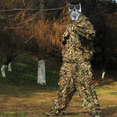 Sniper CS Bionic Camouflage Suit Men 3D Maple Leaf Ghillie Suits Jungle Woodland Hunting Clothes Invisible Camo Full Set