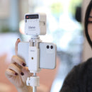 Ulanzi MT-08 SLR Camera Smartphone Vlog Tripod Mini Portable Tripod with Cold Shoe Phone Mount for iPhone Android