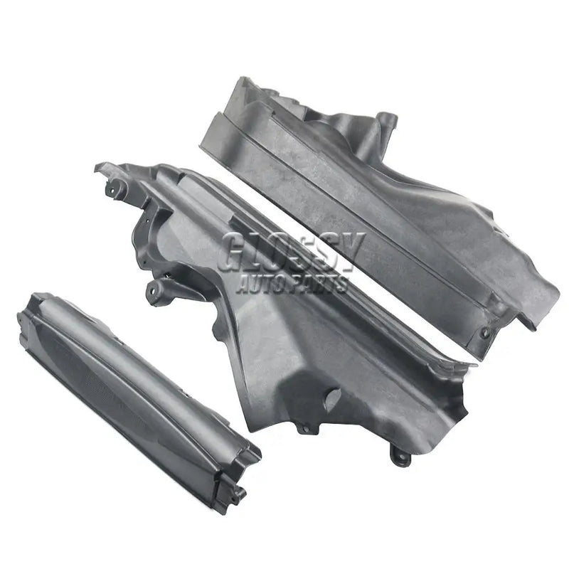 AP03 3pcs Car Engine Upper Compartment Partition Panel Set For BMW X5 X6 E70 E71 E72 51717169419 51717169420 51717169421