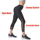 Damen Yoga Kompressionsleggings Sport Nahtlos Hohe Taille Elastische Hose für Damen Lauftights Fitness Workout Yoga Sweathose