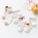 5Pairs/lot 0-3Y Infant Baby Socks Baby Socks for Boys Girls Cotton Mesh Newborn Toddler First Walkers Baby Clothes Accessories