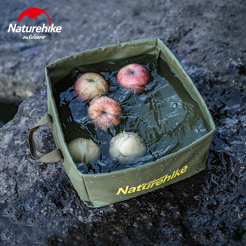 Naturehike Outdoor collapsible square bucket large capacity portable storage bucket home travel bucket