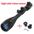 6-24x50 AOE Hunting Scopes Long-Range Scope Illuminated Red/Green Reticle Tactical Optical Sight