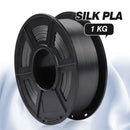 SUNLU SILK PLA 3D Filament 1.75MM 1KG Close To SILK Texture Effect No Bubble Eco-Friendly Biodegradable Odorless Low Shrinkage
