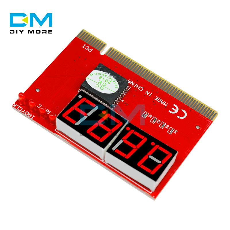 4 Digit PC Computer Mother Board Debug Post Card PCI Motherboard Diagnostic Analyzer Tester Electronic PCB Board Module