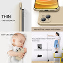 Shockproof Soft Liquid Silicone Case For iPhone 15 13 14 Pro Max Luxury Slim TPU Phone Back Cover For iPhone 11 14Pro 15 Pro