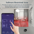 ABIR X8 Robot Vacuum Cleaner ,Laser System, Multiple Floors Maps, Zone Cleaning,Restricted Area Setting for Home Carpet Cleaning