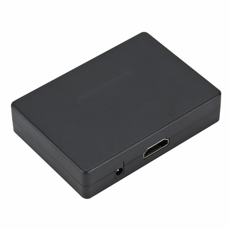 PzzPss HDMI Switcher 3 In 1 Out 3 Ports Hub Box Auto Switch 1080p HD 1.4 With Remote for HDTV XBOX360 DVD Projector