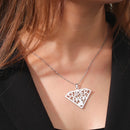 Cazador Super Papa Mama Pendant Necklace for Men Dad Woman Stainless Steel Jewelry Mother Father's Day Gifts Wholesale 2025 New