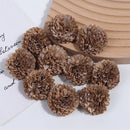 5PCS 4cm Hydrangea Artificial Flowers Head For Wedding Party Home Decoration Christmas New Year Gift Accessories Silk Flower
