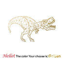Geometrische Tyrannosaurus Wandaufkleber Dinosaurier Wandtattoos Für Babyzimmer Deko Wandkunst Schlafzimmer Geschenk Für Kinderzimmer Deko