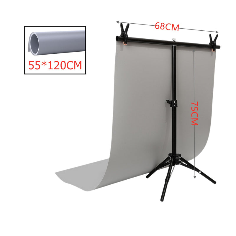 Photography PVC Backdrop Background Support Stand System Metal backgrounds for photo studio with  bags