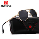 Kleine polarisierte Flieger-UV400-Sonnenbrille Klassische Piloten-54mm-Marken-Oculos De Sol für Jungen und Mädchen Kinder-Sonnenbrille Originalverpackung