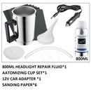 Headlight Restoration Kit Headlight Chemical Polishing Kit Polishing The Headlights Car Headlight Restoration Kit Liquid