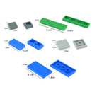 DIY Building Blocks 1x1 Figure Bricks Ceramic Tile 1x1 Educational Creative MOC Bricks Smooth Flat Tiles 3070 Toys for Children