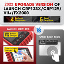 New Arrival LAUNCH CRP129X V2.0 OBD2 Scanner DIY Code Reader Car Scan Tool Autoscanner Automotive Diagnostic Tools Diagnosis