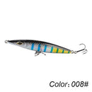 Floating Pencil Fishing Lure Stickbait Wobblers Topwater Baits Long Casting Hard Lure For fish Seabass 90mm/110mm/130mm/150mm