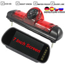 CCD Car Brake Light Reverse Camera For Citroen JUMPER III FIAT DUCATO X250 Peugeot BOXER III LED Light Parking Rear View Camera