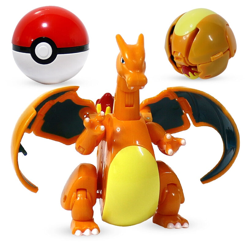 Pokemon Figures Ball Variant Model Pikachu Jenny Turtle Pocket Monsters Action Figure Toy Christmas Gift Box