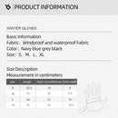Winter Warm Cycling Gloves Fitness High-quality Men Women  Windproof Bike Motorcycle Fishing Gloves Full Finger Touchscreen Ski
