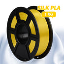 SUNLU SILK PLA 3D Filament 1.75MM 1KG Close To SILK Texture Effect No Bubble Eco-Friendly Biodegradable Odorless Low Shrinkage