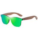 GM Walnut Wooden Sunglasses Women Brand Designer Retro Wood Sun Glasses For Men Mirror Shades Fashion Oculos Gafas De Sol