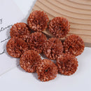 5PCS 4cm Hydrangea Artificial Flowers Head For Wedding Party Home Decoration Christmas New Year Gift Accessories Silk Flower