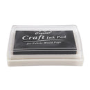 1Pc Black Ink Pad Inkpad Rubber Stamp Finger Print Craft Non-Toxic Baby Safe  Office Supplies Stationery  Ink Pad Stamp Pad