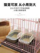 Large cat litter box anti-splashing full semi-closed cat toilet deodorant cat small cat deodorant feces basin sand basin