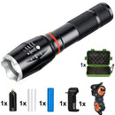 LED 8000 Lumen T6 Handheld Taktische Taschenlampe COB Laterne Magnetisch 6 Modi Wasserbeständig für Teleskop-Fokus Arbeitslicht