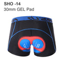 Thickened 5D Gel Pad Cycling Shorts Men Cycling Underwear Pro Shockproof Bicycle Shorts Riding Clothing MTB Road Bike Underwear