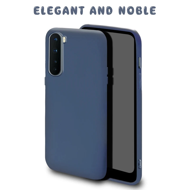 For Oneplus Nord Case Solid Color Silicone Soft Matte Back Cover for One Plus Nord 5G OnePlus Z 1+Nord Phone Case Bumper Funda