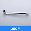 1PCS Stainless Steel Faucet Pipe Basin Water Tap Spout extension Tube Sink Outlet Tube Bathroom Kitchen Faucet Replacement Parts