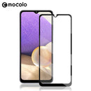 Mocolo Vollbild Panzerglasfolie auf für Samsung Galaxy A22 A22s A23 A32 A33 A34 A35 5G 4G A 23 33 34 35 32 22s Schutzfolie