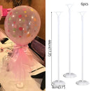 35/70/100/130cm balloon Stand Wedding Decoration Happy Birthday Party Balloon Stick Holder Baloon Accessories Festival Globos