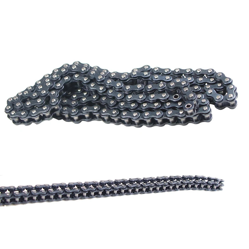 1PCS 04C-1 Simplex Roller Drive Chain Length 1.5/5 Meter Long Pitch 6.35mm Half Full Buckle Roller Industrial Chain Join