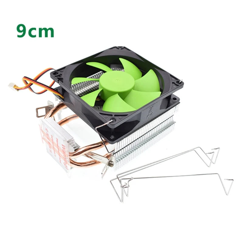 2 PCS Dissipate Heat Clip Clamp Computer CPU Cooling Fan Clips Stainless Steel Wire Fastener Buckle Bracket