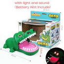 Large Crocodile Shark Dog Mouth Dentist Bite Finger Game Novelty Jokes Toys For Children Kids Family Funny Trick Play Game Gift