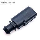 1 Set 2 Pin Way 1J0973802 VW Skoda VAG Group Auto Temp Sensor Plug Deflation Valve Socket Waterproof Electrical Wire Connector