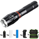 LED 8000 Lumen T6 Handheld Taktische Taschenlampe COB Laterne Magnetisch 6 Modi Wasserbeständig für Teleskop-Fokus Arbeitslicht