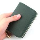 New Arrivals Monogrammed Initial Letters Genuine Saffiano Leather Wallet Zipper Luxury Men Women Short Purse Bifold t Coin Purse
