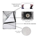 2.6x3M Photography Reflector Lighting Kit Photo Background Muslin Backdrops Softbox Umbrella Light Stand For Photo Studio