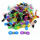 Wholesale Glasses Chain Silicone Rubber Ring Non Slip DIY Connector Strap Eyelets Rope Sunglasses Cord Accessory