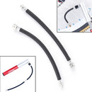2PCS/LOT Bicycle Pump Extension Hose Inflator Tube Pipe Cord Cycling Pumping Service Parts Longer Use150Psi Schrader A/V Valve
