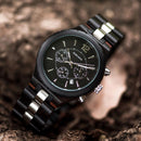 Relogio Masculino BOBO BIRD Watch Men Wood Luxury Stylish Timepieces Chronograph Military Quartz Watches Men's Great Gift